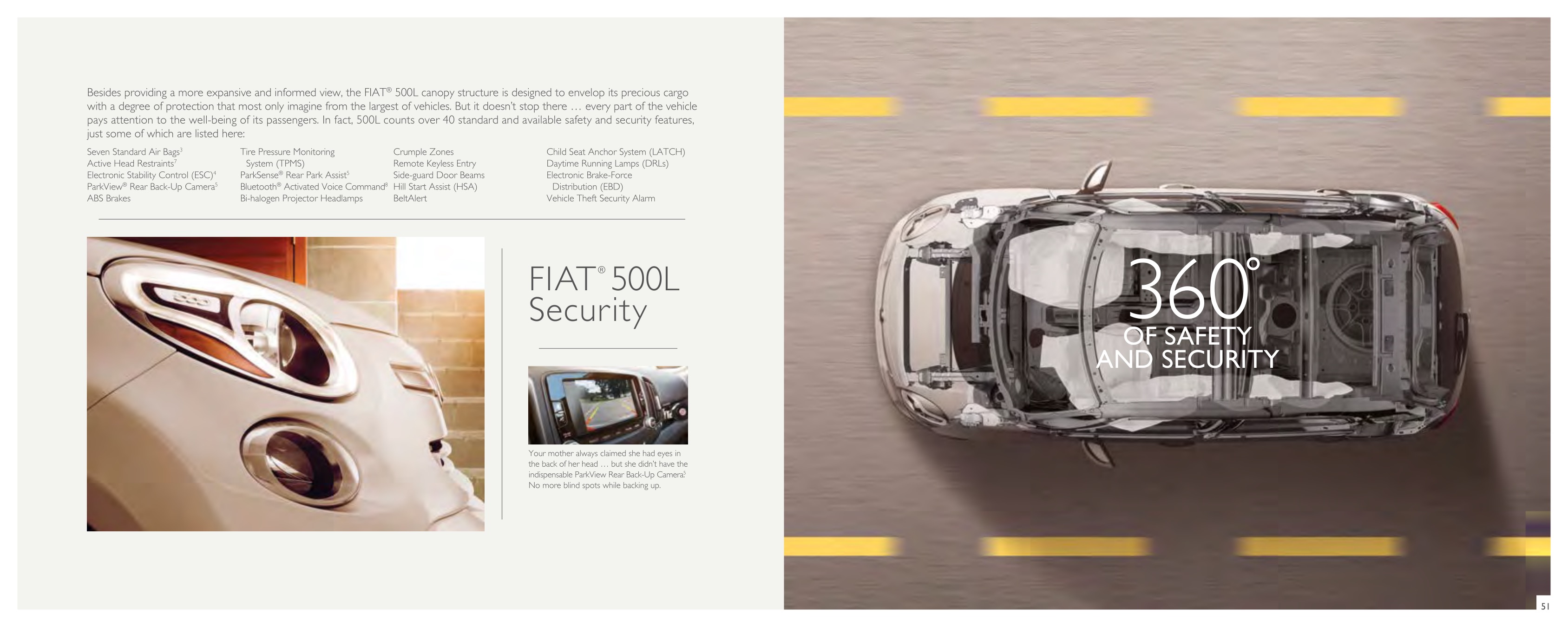 2015 Fiat 500 Brochure Page 25